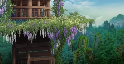 Illustration wisteria - Image 1