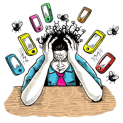 Illustration bothered