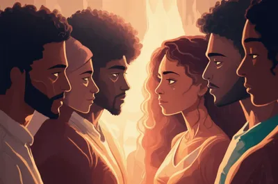 Illustration coloured - Image 1