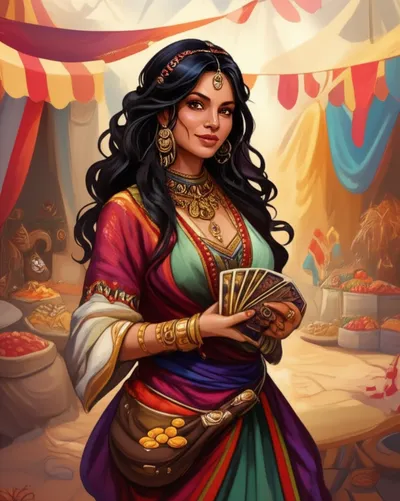 Illustration gypsy - Image 1