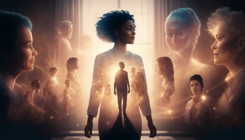 Illustration visuelle de singlet: Être unique, individu - Image 1