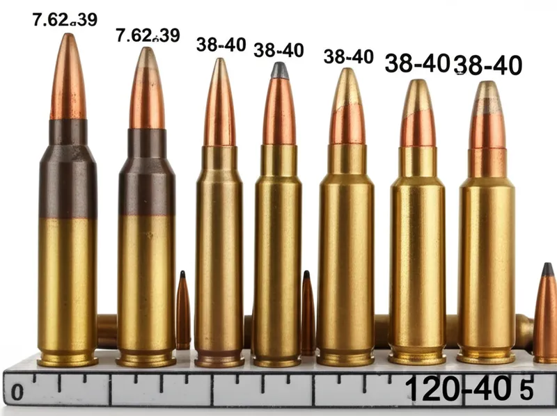 Ilustración visual de cal: Calibre, designación de cartucho - Imagen 1
