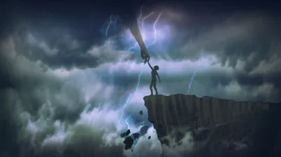 Illustration suspenseful