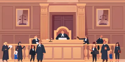 Illustration judiciary - Image 1