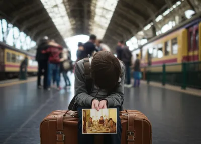 Illustration homesickness