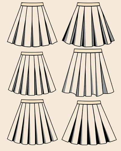 Illustration pleat - Image 1