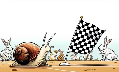 Illustration behindhand - Image 1