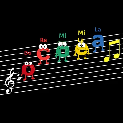 Illustration solfeggio