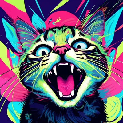 Illustration meow - Image 1