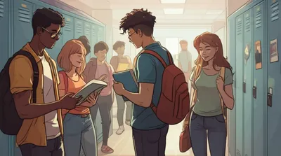Illustration highschool - Image 1
