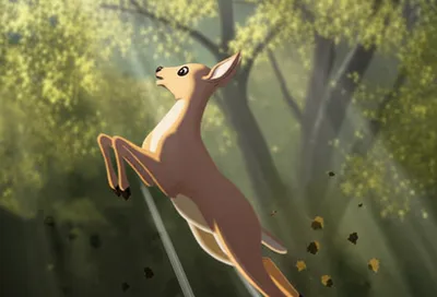 Illustration skittish