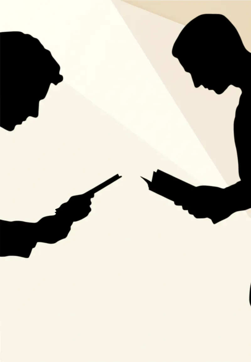 单词"interrogation"的视觉插图 - 审问，讯问，盘问
