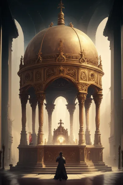 Illustration baldachin - Image 1