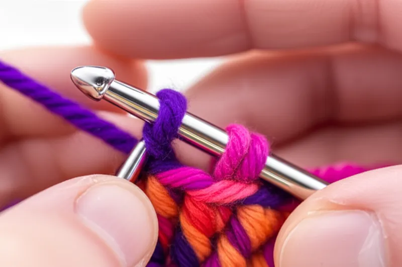 Illustration visuelle du mot « crochet » - Crochet