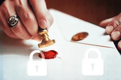 Illustration cryptography