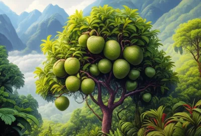 Illustration chirimoya