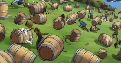 Illustration barrels - Image 1