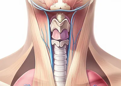 Illustration windpipe