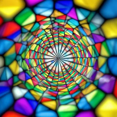 Illustration kaleidoscope
