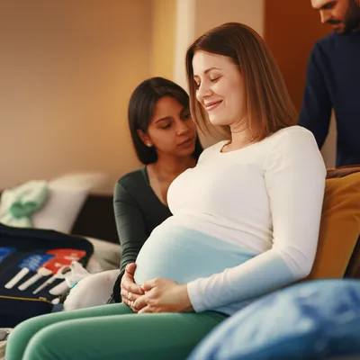 Illustration midwifery