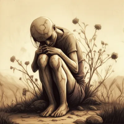 Illustration cannibalistic