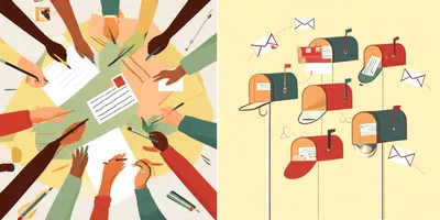 Illustration correspond - Image 1