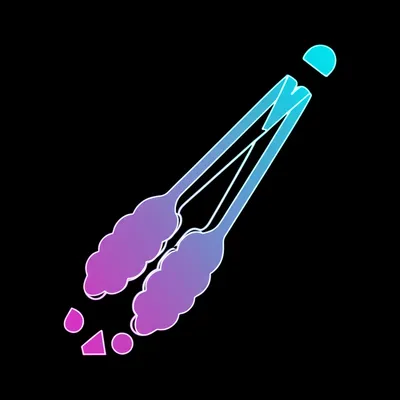 Illustration tongs - Image 1