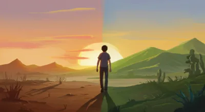 Illustration regressing - Image 1