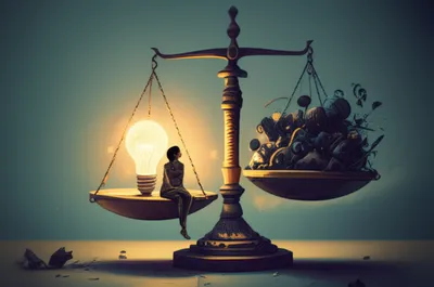 Illustration pondering - Image 1