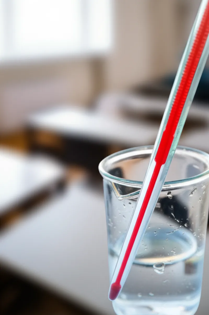 Illustration visuelle du mot « thermometer » - Thermomètre