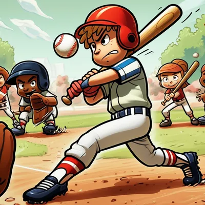 Illustration batted - Image 1