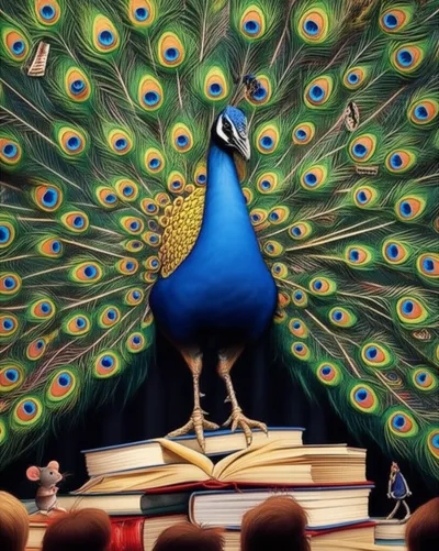 Illustration grandiloquent