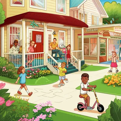 Illustration doorsteps - Image 1