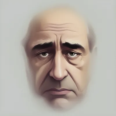 Illustration frowned - Image 1