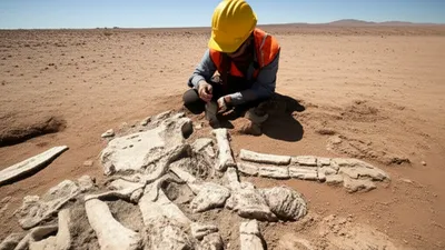 Illustration excavating - Image 1