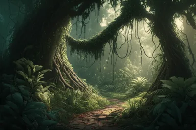 Illustration jungles - Image 1