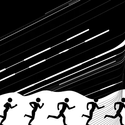 Illustration running - Image 1