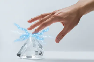 Illustration piezoelectric