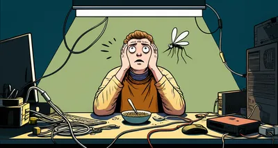 Illustration annoyingly - Image 2