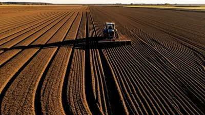 Illustration ploughing - Image 1