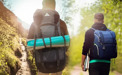 Illustration backpacks