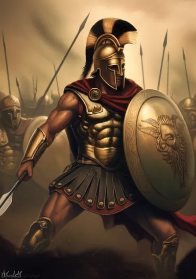 Hình ảnh minh họa hoplite - Ảnh 1