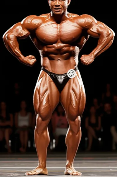 Illustration bodybuilding