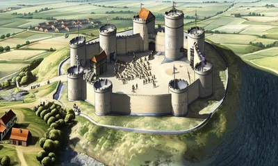 Illustration fortifications