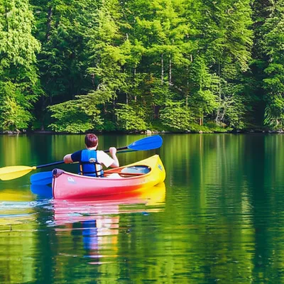 Illustration canoes - Image 1