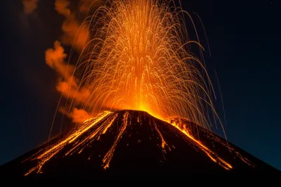 Illustration volcanoes - Image 1