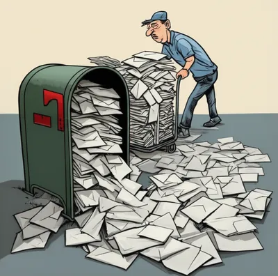 Illustration mailshot