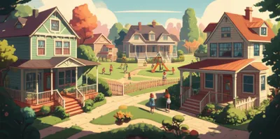 Illustration manors - Image 1