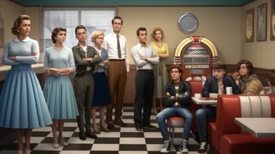 Illustration squares - Image 1