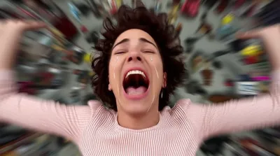 Illustration hysterics